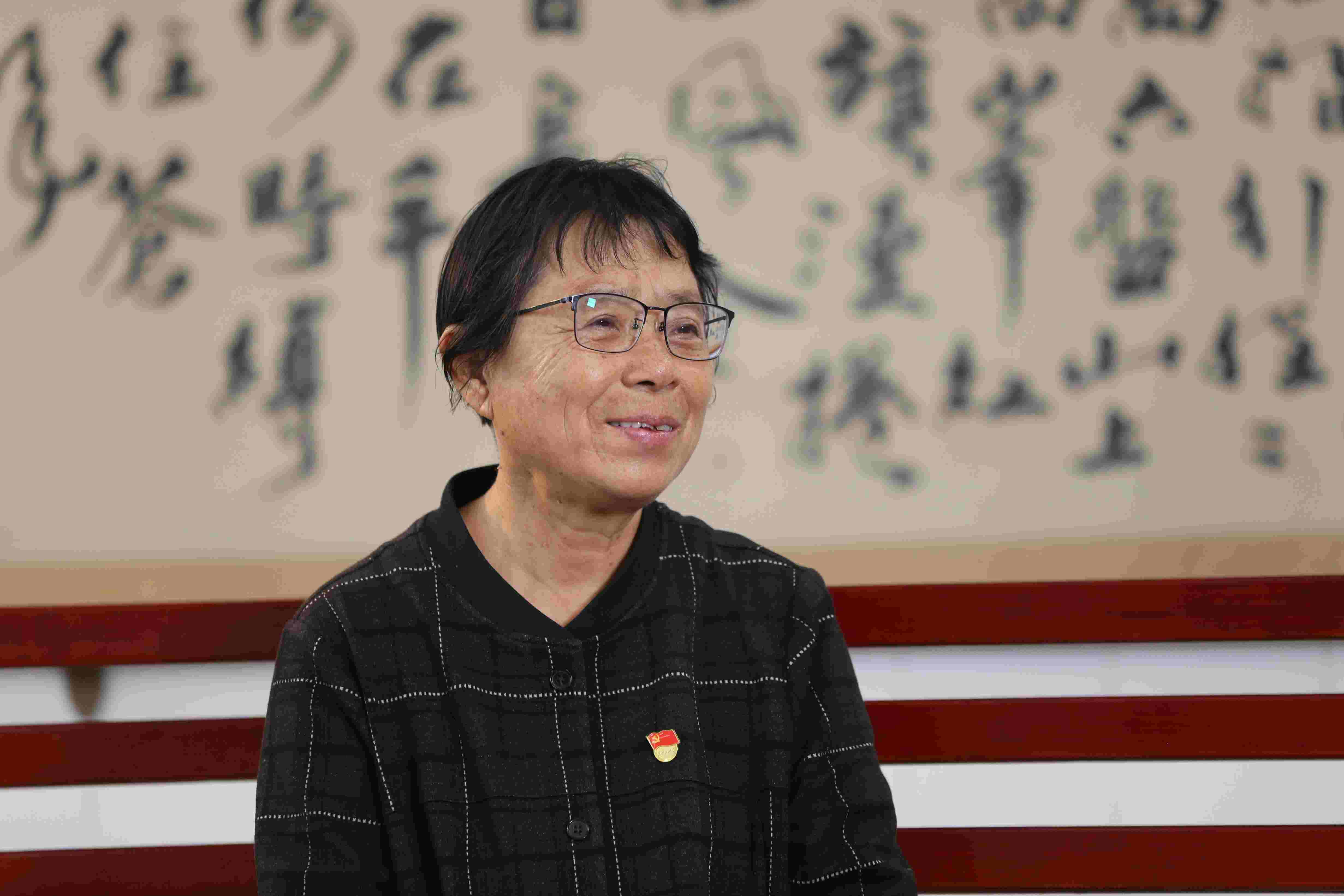 張桂梅。人民網(wǎng)記者 李發(fā)興攝