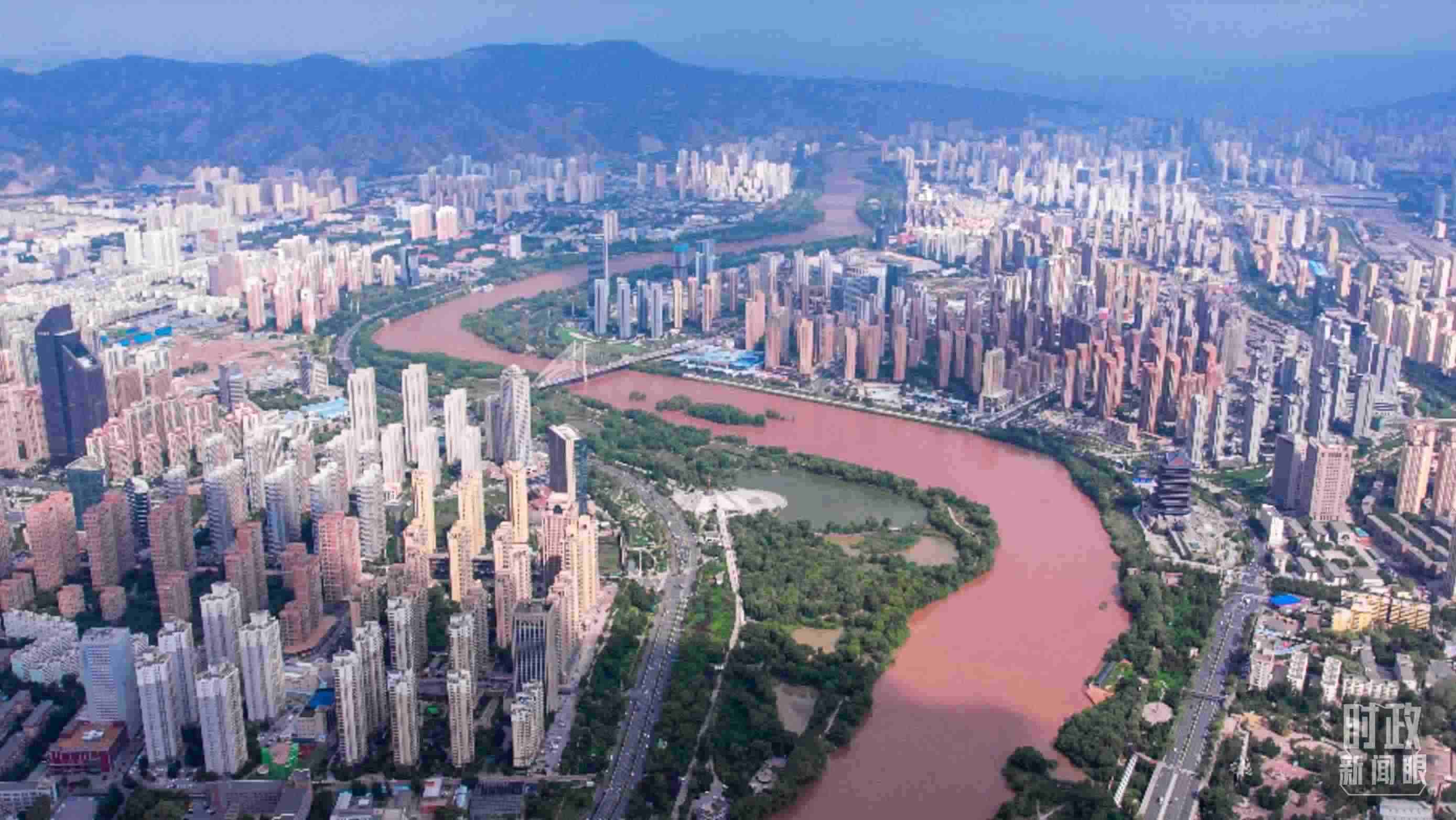 △蘭州。（總臺(tái)央視記者范凱拍攝）