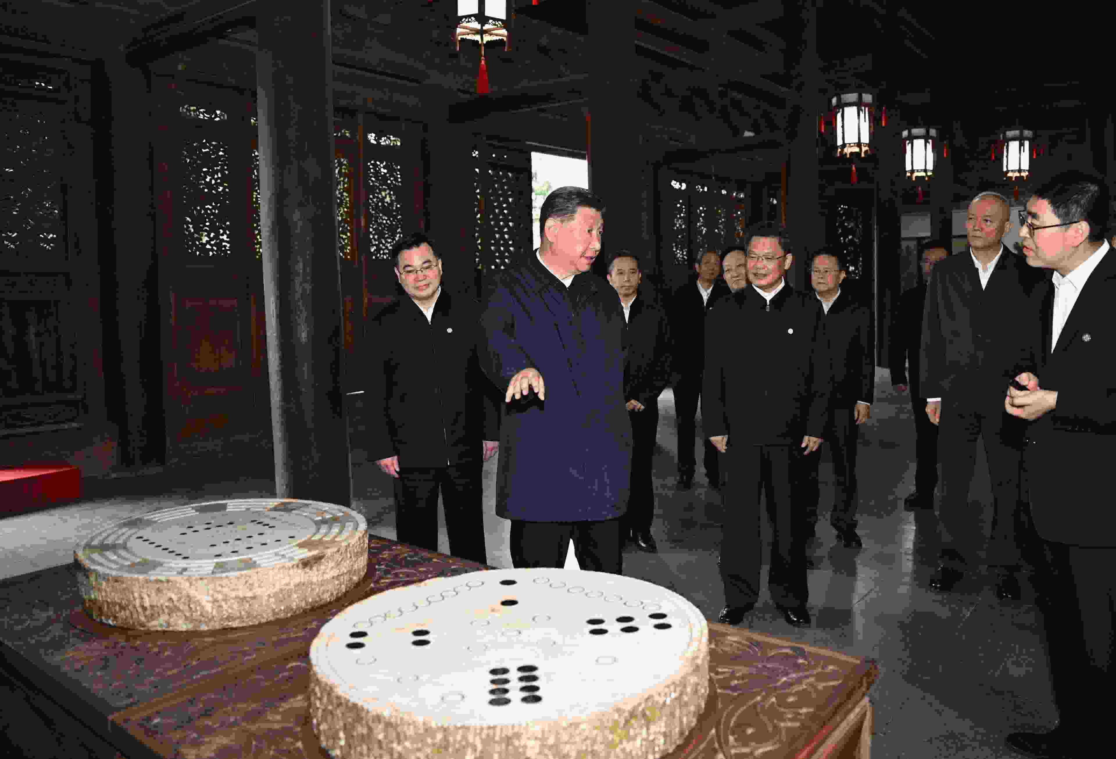 2024年9月10日，習(xí)近平總書記在甘肅天水考察了全國重點文物保護單位伏羲廟。