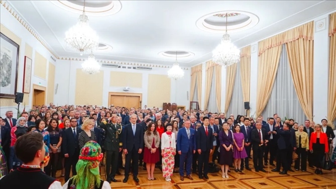 招待會現場。中國駐波蘭大使館供圖