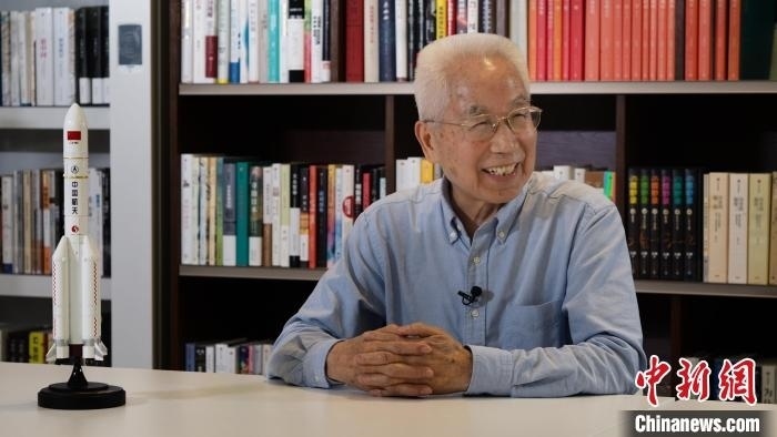 中國(guó)工程院院士龍樂豪。(中國(guó)運(yùn)載火箭技術(shù)研究院供圖)