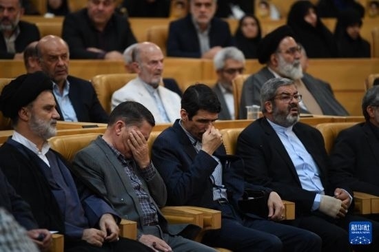 這是10月7日在伊朗首都德黑蘭拍攝的第七屆聲援巴勒斯坦兒童和青少年國際會(huì)議現(xiàn)場。新華社記者 沙達(dá)提 攝