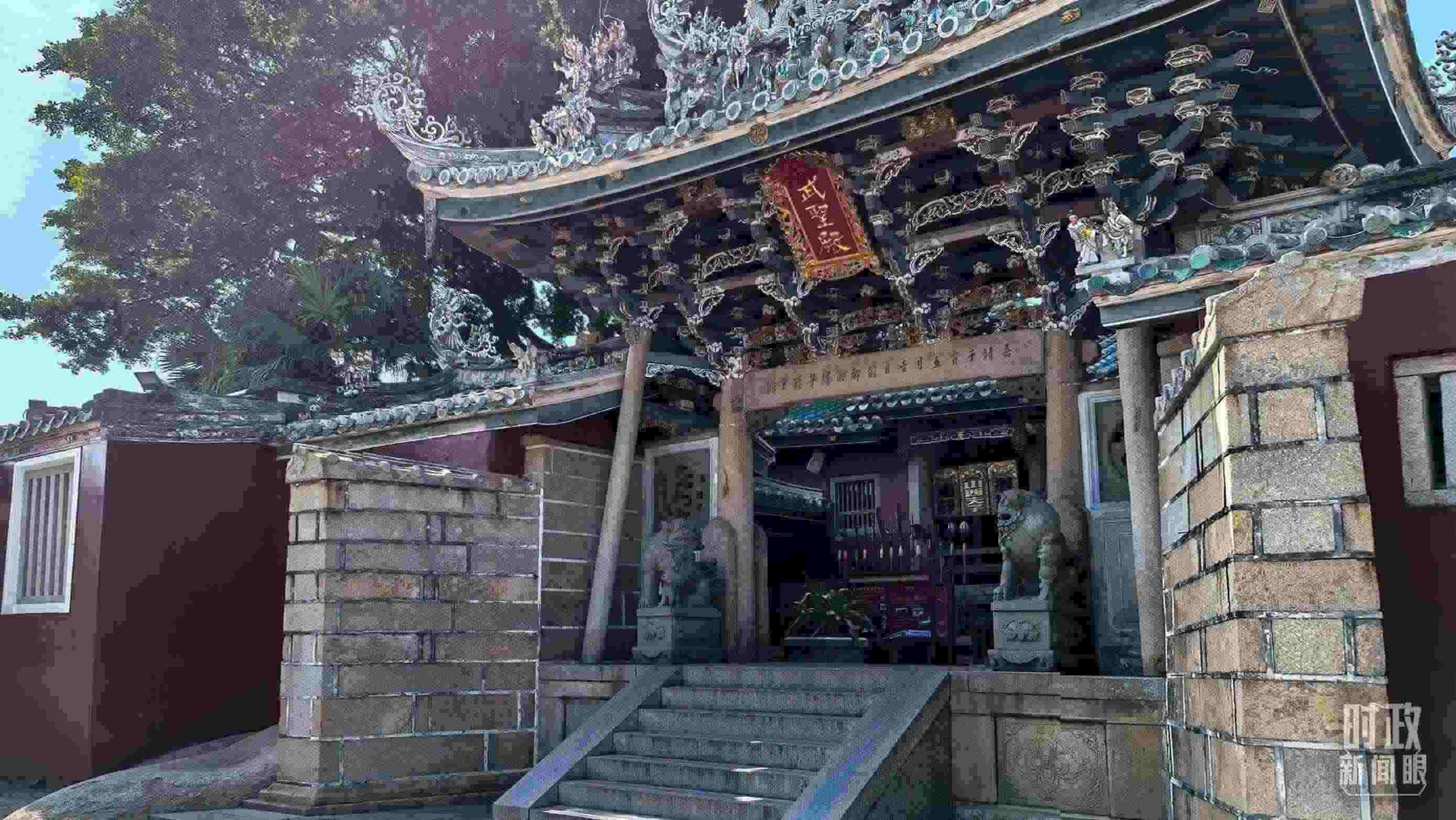 △關(guān)帝文化產(chǎn)業(yè)園。（總臺央視記者陸泓宇拍攝）