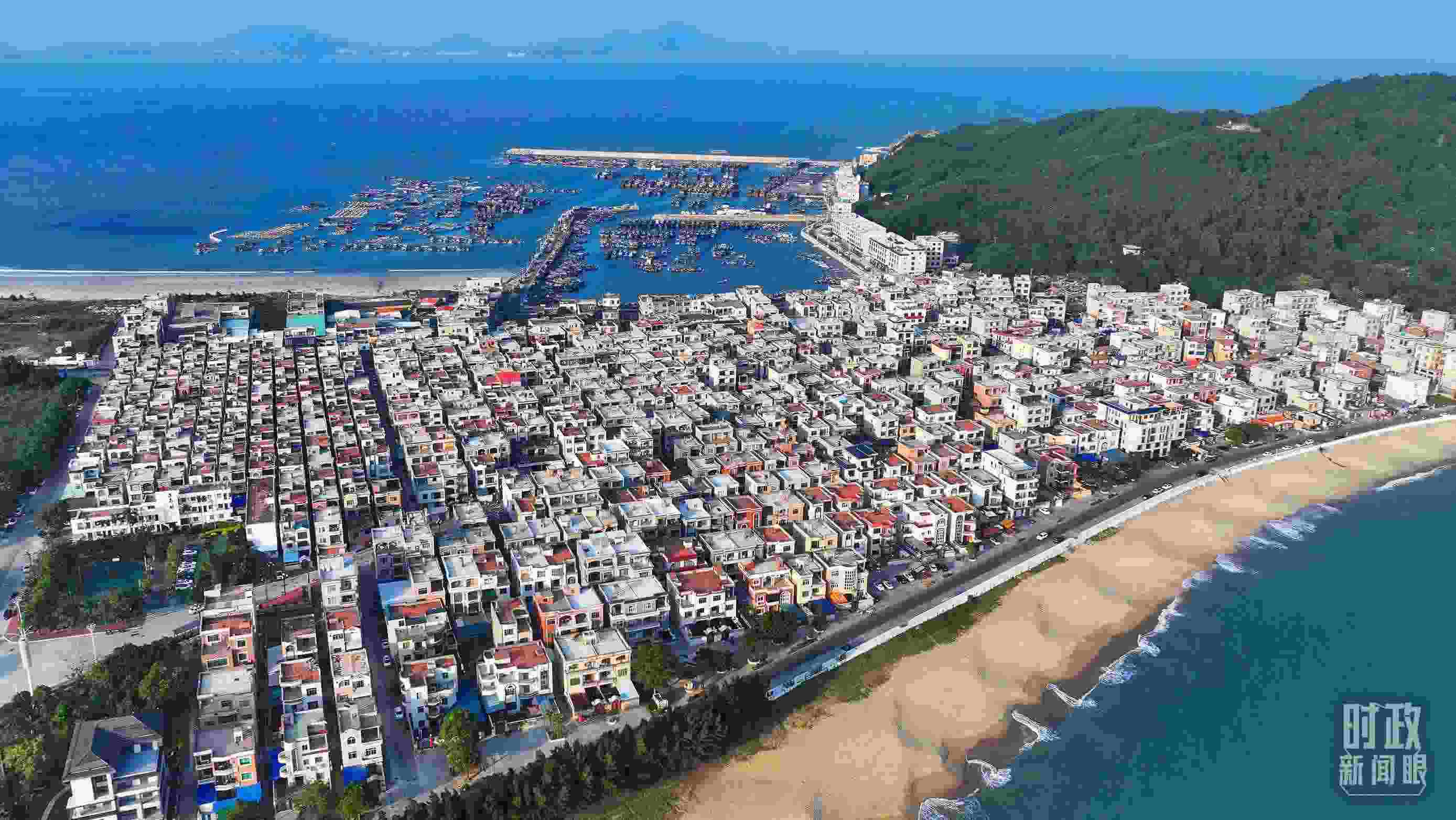 △澳角村。（總臺記者李鵬沖拍攝）