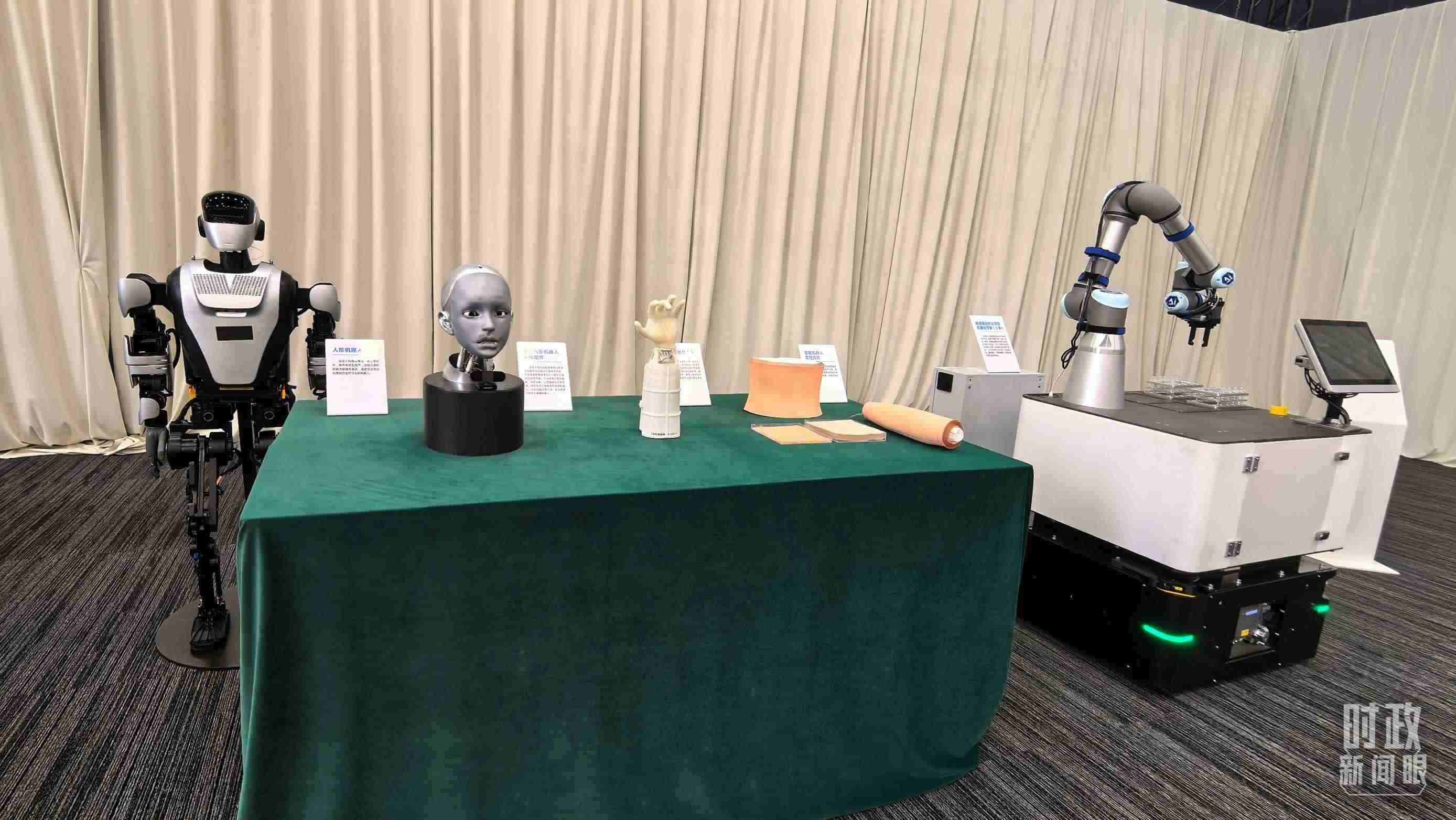 △安徽省重大科技創(chuàng)新成果集中展示的展品。（總臺央視記者馬超拍攝）