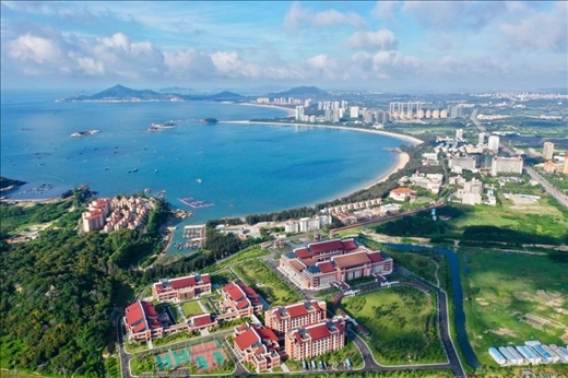 東山縣（無人機(jī)拍攝）。