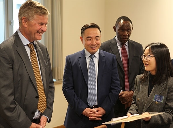 活動現(xiàn)場。中國駐歐盟使團供圖