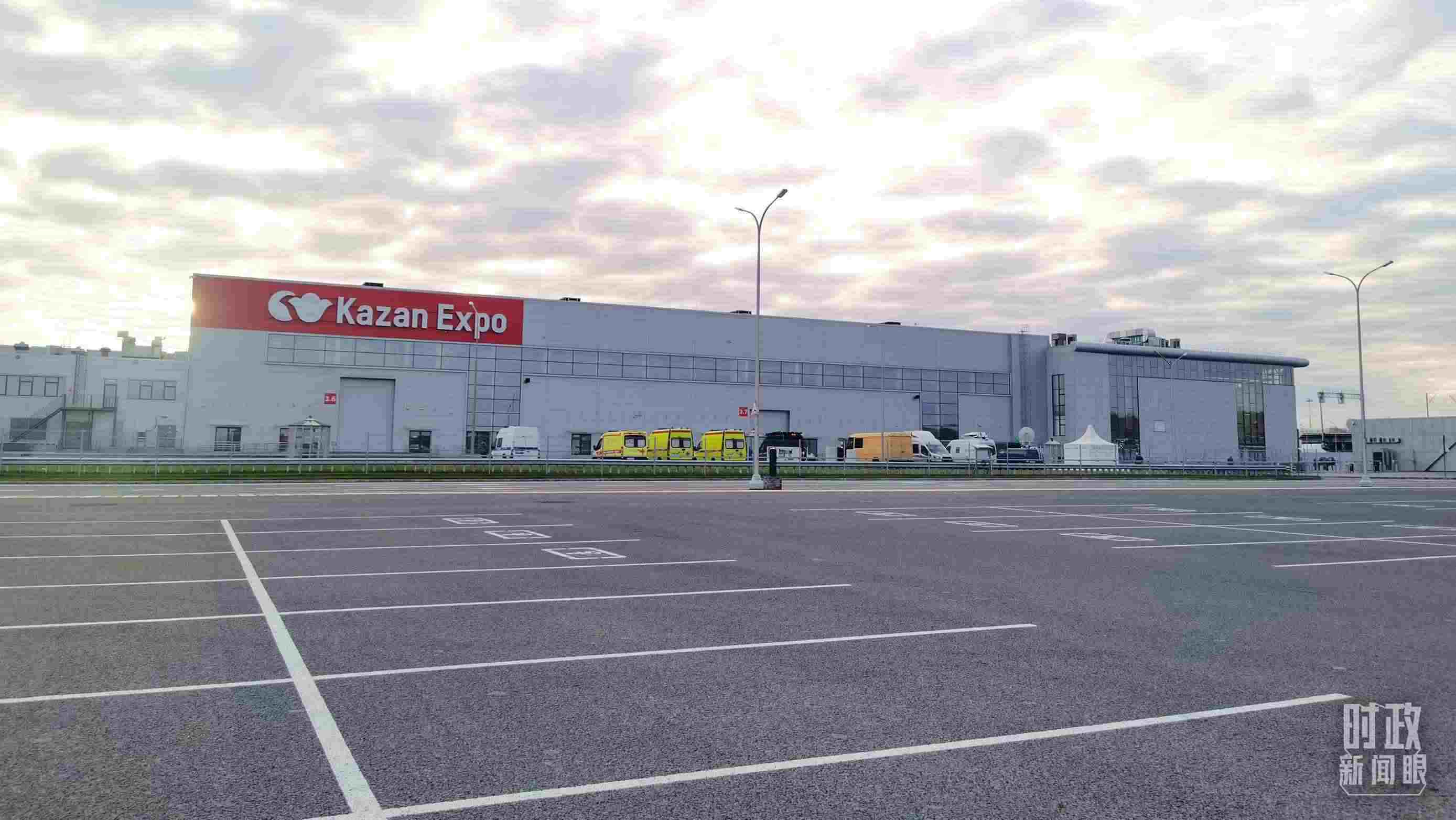 △ 喀山會展中心。（總臺央視記者曹亞星拍攝）