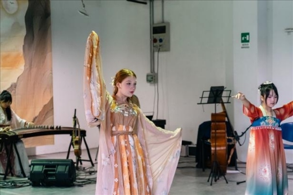 交流活動(dòng)現(xiàn)場(chǎng)。 中國(guó)駐意大利使館供圖