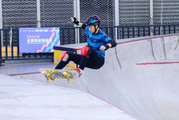 陳燁在比賽中。賽事組委會供圖