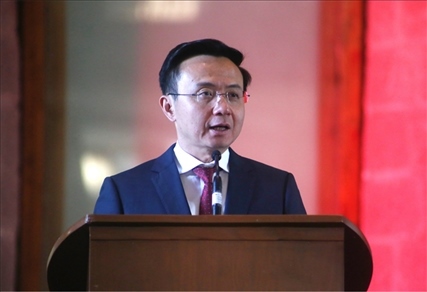 張潤致辭。主辦方供圖