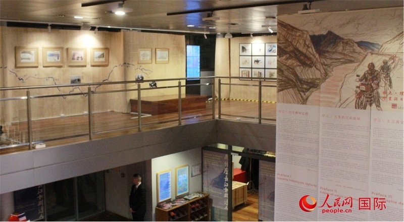 展覽現(xiàn)場(chǎng)。人民網(wǎng)記者 尚凱元攝