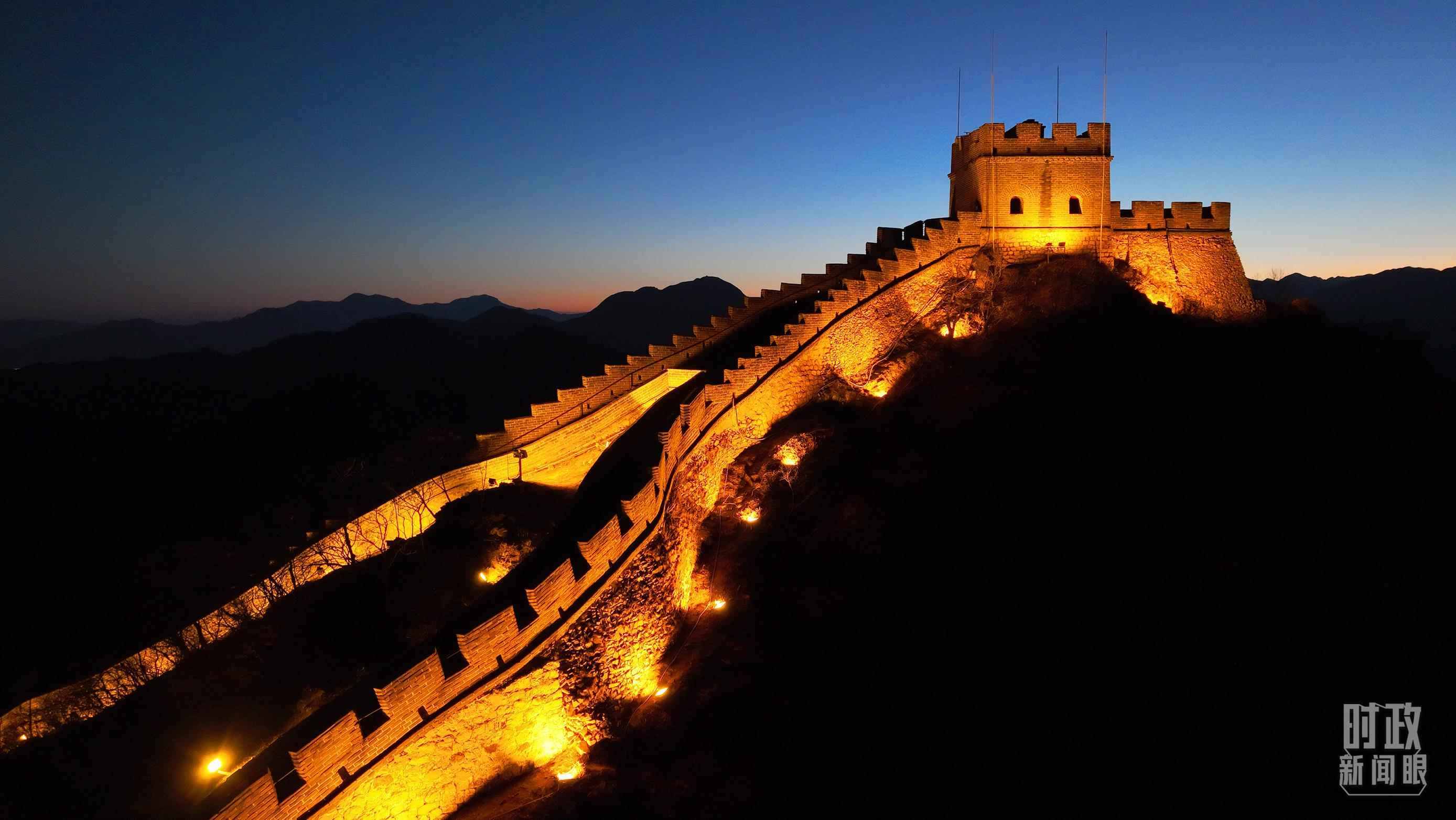 △北京居庸關(guān)長城。（總臺央視記者范凱拍攝）