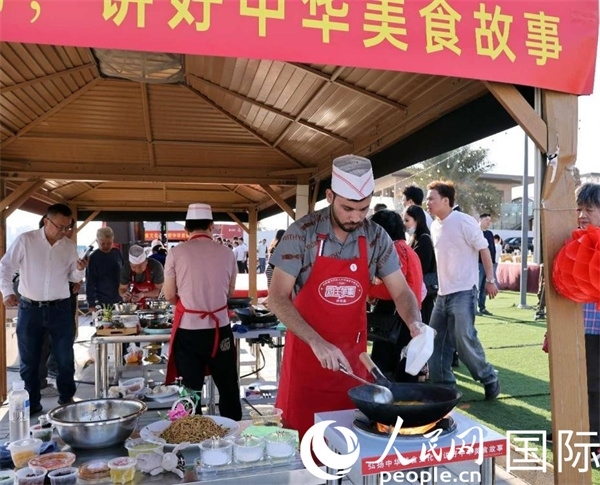 參賽一景。人民網(wǎng)記者管克江攝