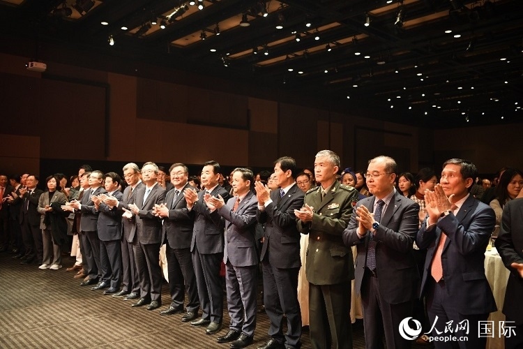 招待會現場。人民網 李帆攝