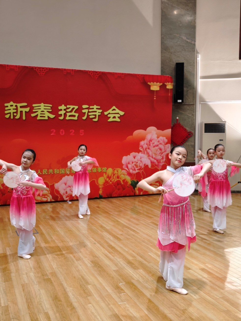 兒童舞蹈表演。中國(guó)駐哥德堡總領(lǐng)館供圖