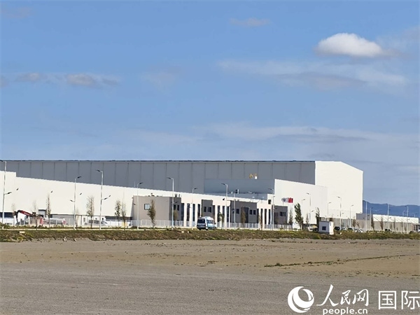 科技城內(nèi)已經(jīng)建成的工廠。人民網(wǎng)記者 黃培昭攝