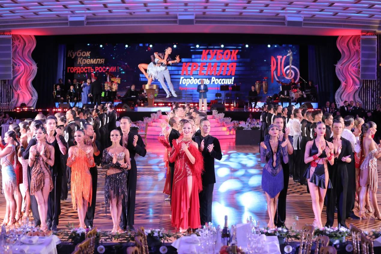 第七屆“克里姆林宮杯”國標(biāo)舞錦標(biāo)賽現(xiàn)場。于子恒攝