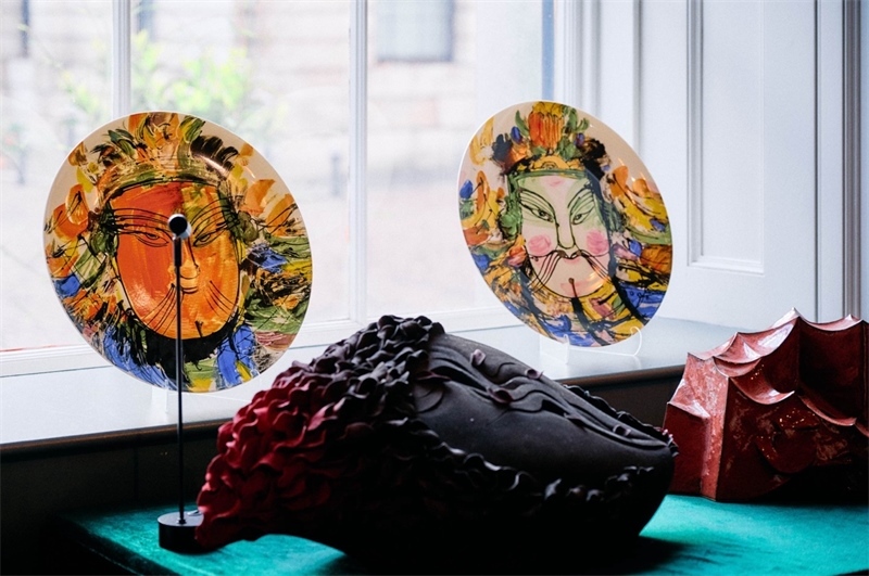 倫敦手工周中國館展品。楊浩鵬攝