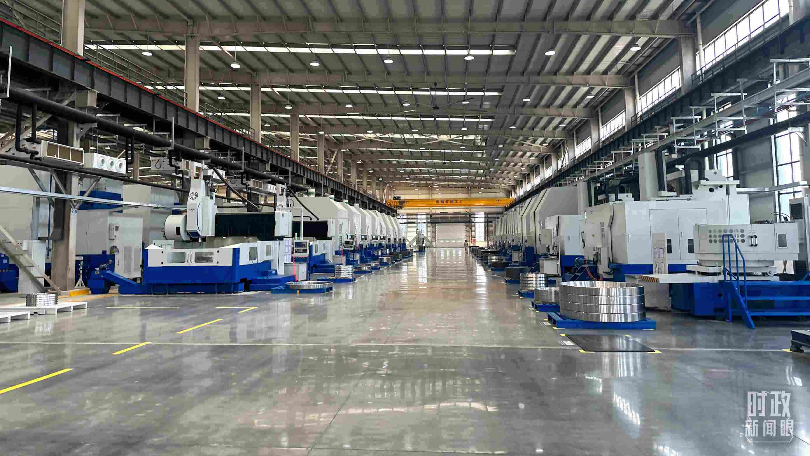 △洛軸智能工廠。（總臺央視記者趙化拍攝）