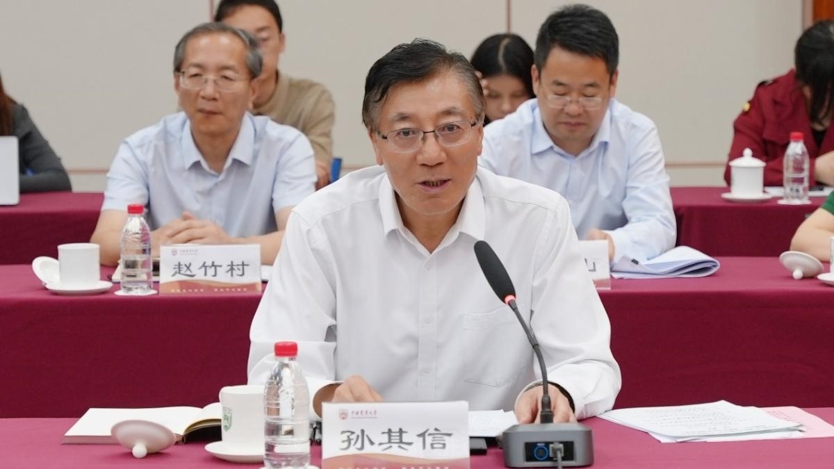 中國工程院院士、中國農業(yè)大學校長孫其信。校方供圖